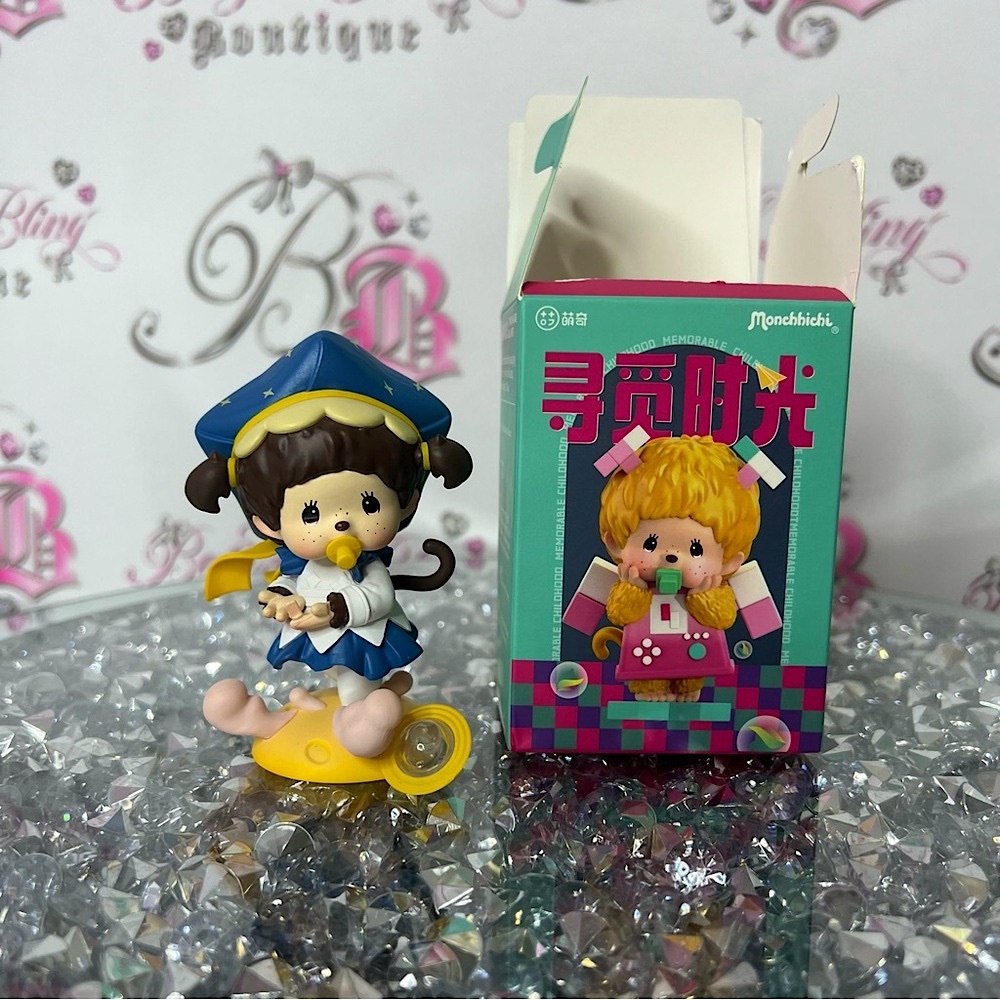 Monchhichi Venus chan open box blind box Cute Figurine with Box figurine